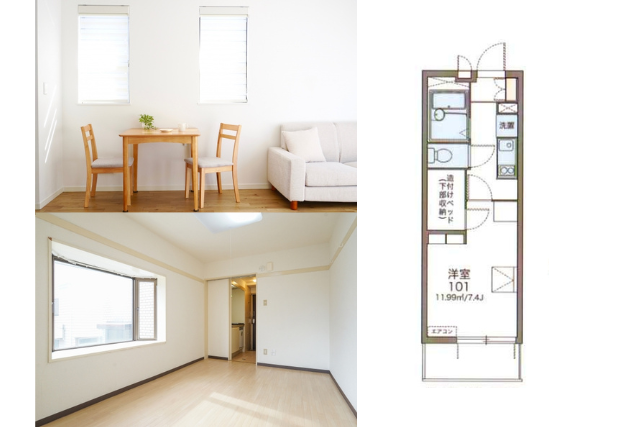 部屋の間取りイメージ